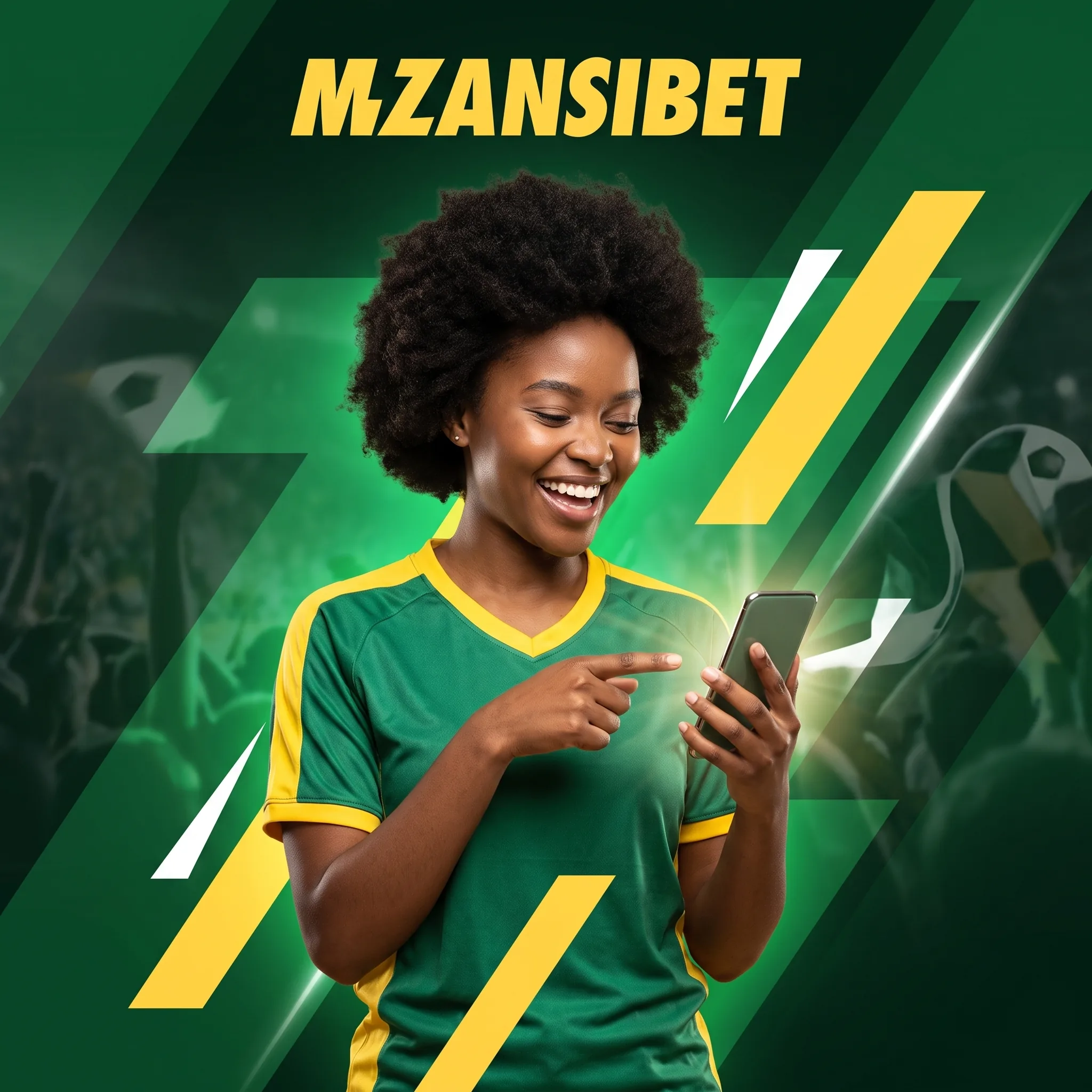 Mobile betting illustration